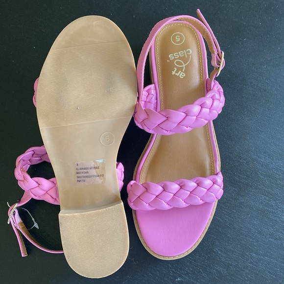 Art Class Pink Braided Strap Sandal by Target - Picture 3 of 5
